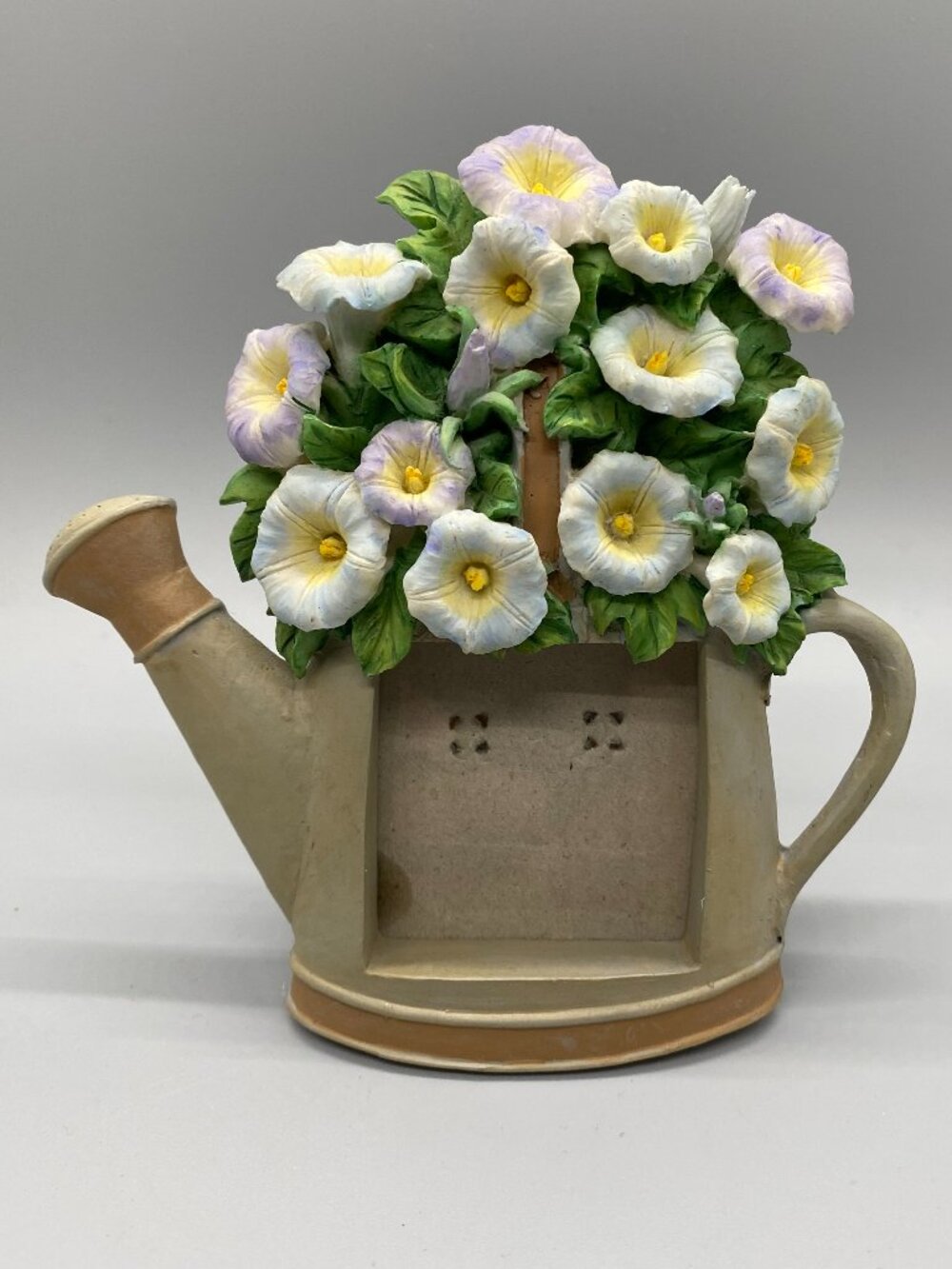 Russ Berrie Flower of the Month Mini Picture Frame September Morning Glory